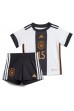 Tyskland Niklas Sule #15 Babyklær Hjemme Fotballdrakt til barn VM 2022 Korte ermer (+ Korte bukser)